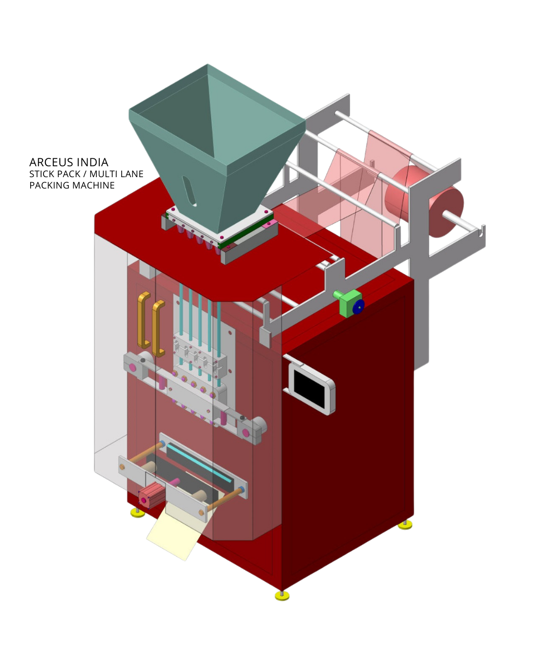 Stick Pack_Multi Lane Packing Machine