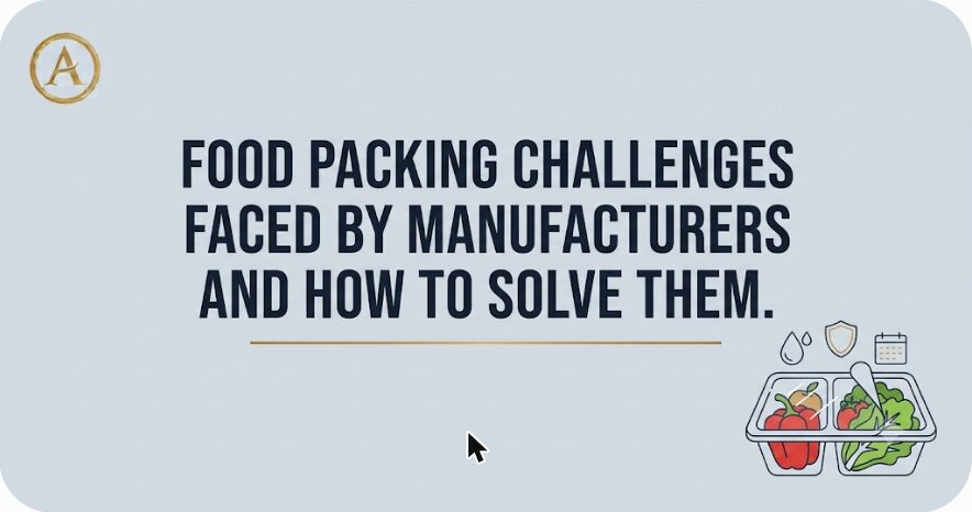 Food Packing Challenges Faced by Manufacturers And How to Solve Them - Arceus India
