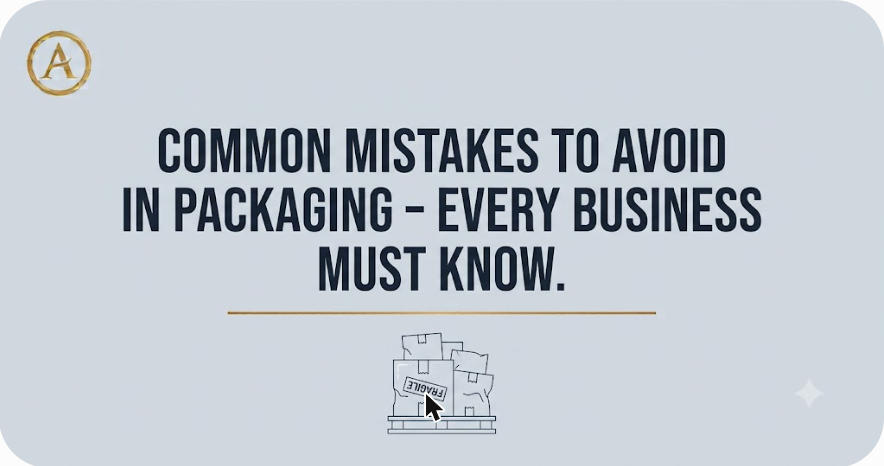 Common Mistakes To Avoid In Packaging - Arceus India