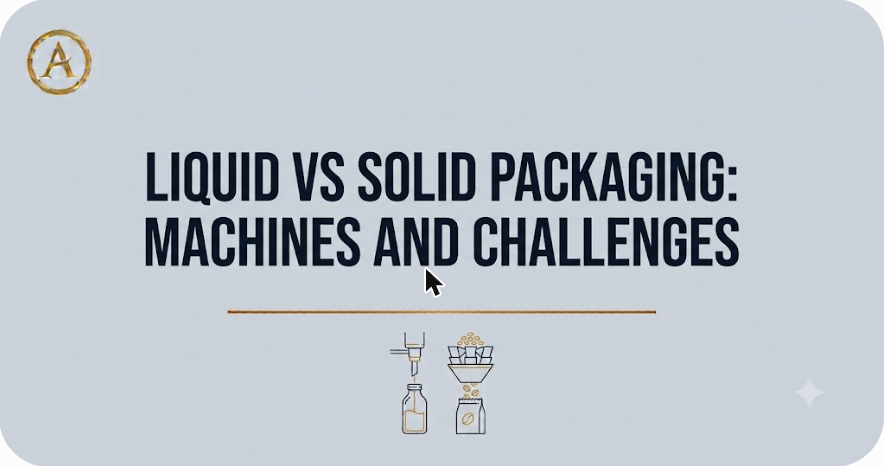 Liquid vs Solid Packaging - Machines and Challenges - Arceus India