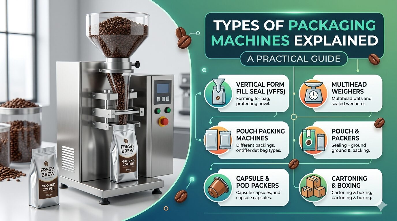 coffee packing machine process