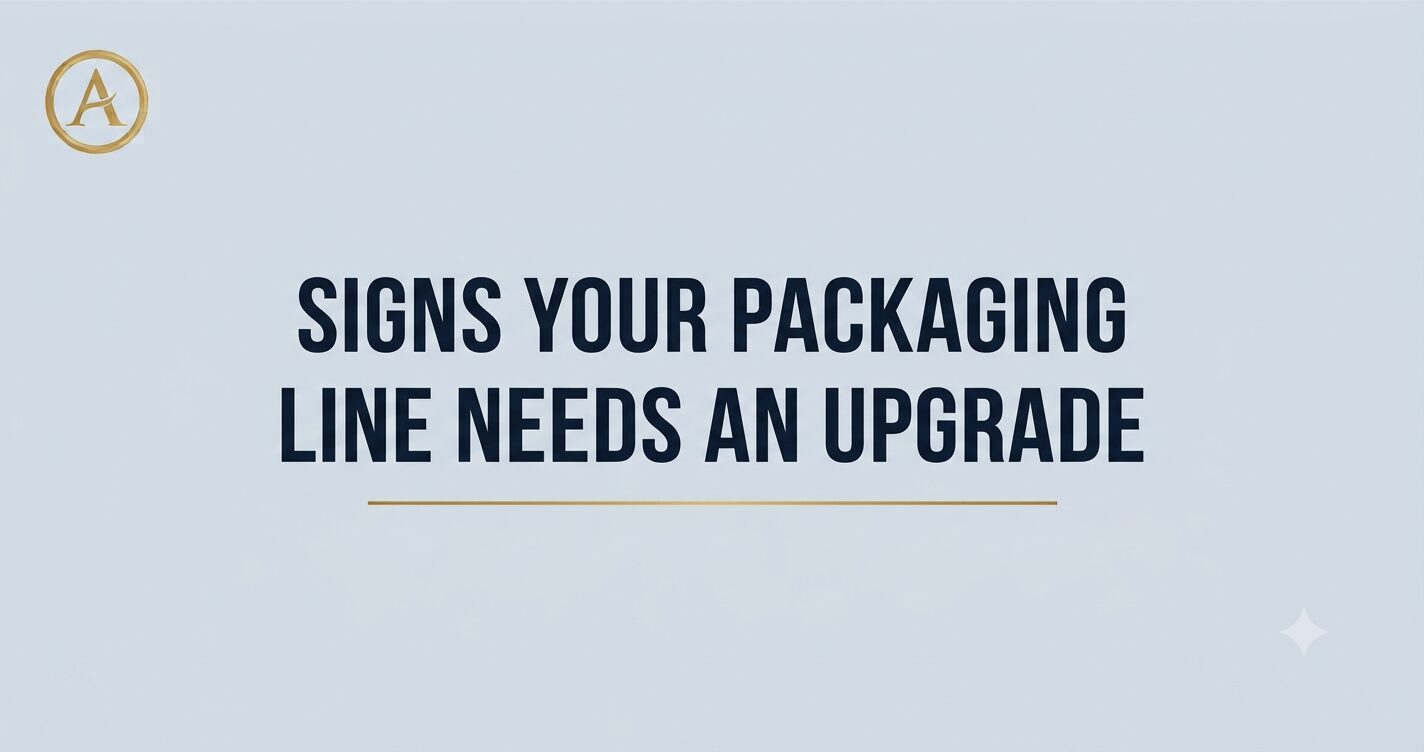 Signs Your Packaging Line Needs an Upgrade - Arceus India