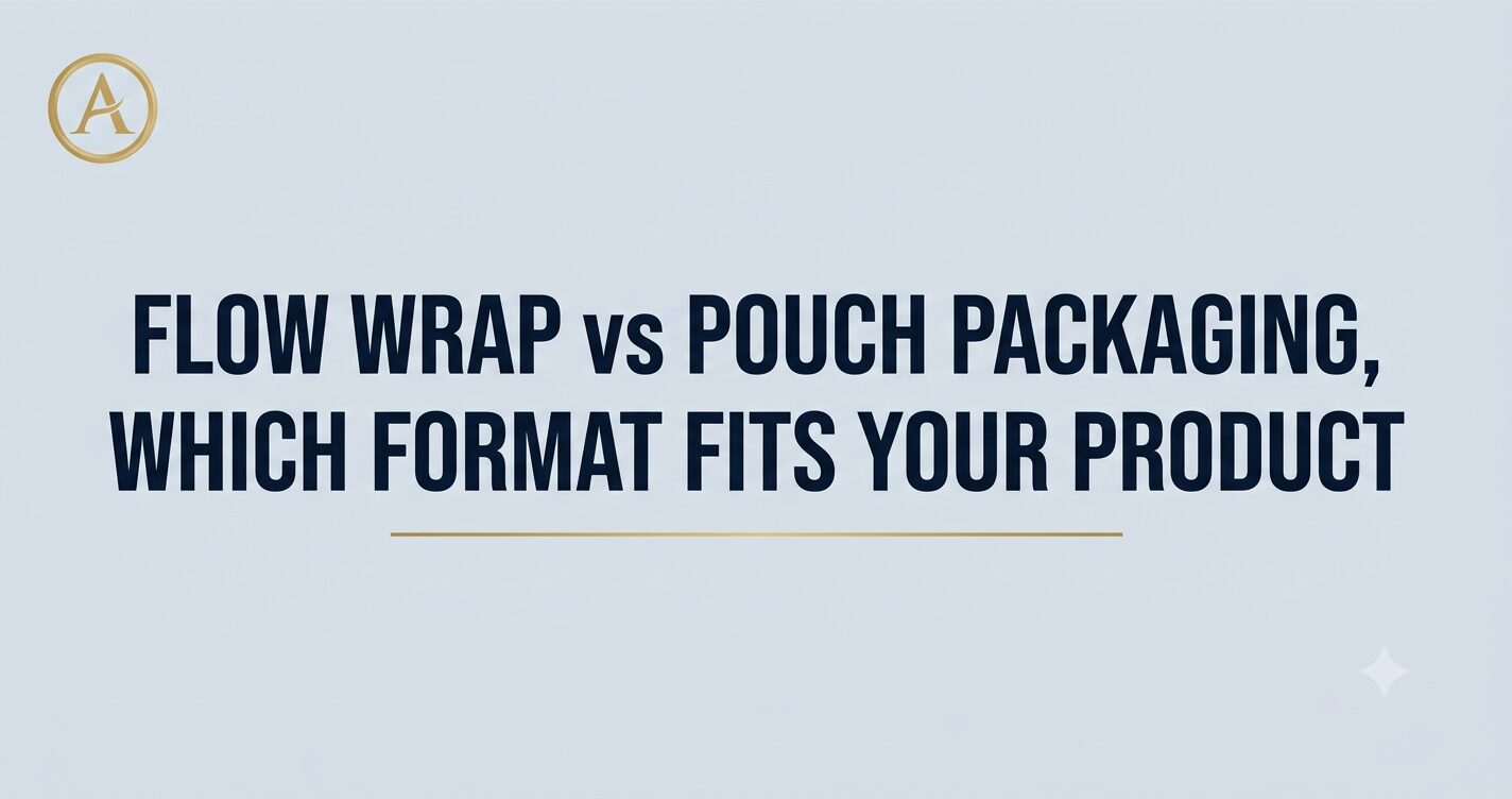 Flow wrap vs pouch packaging comparison for choosing the right format